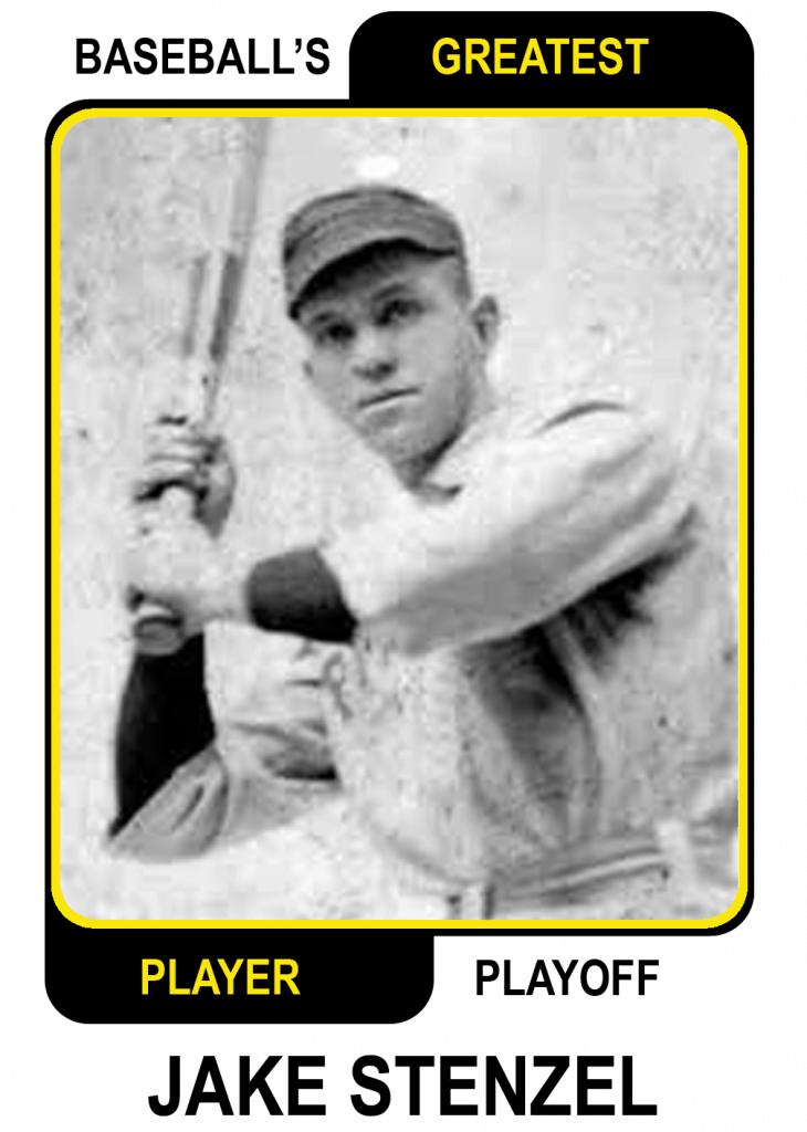Jake-Stenzel Baseballs Greatest Player Playoff Card