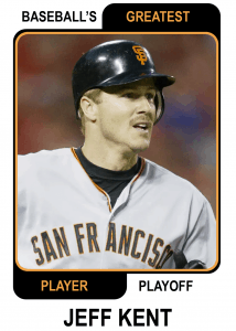 Jeff-Kent-Card Baseballs Greatest Player Playoff Card