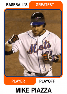 Mike-Piazza-Card Baseballs Greatest Player Playoff