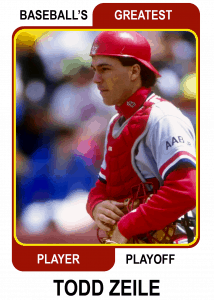 Todd-Zeile-Card Baseballs Greatest Player Playoff