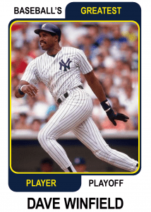 Dave-Winfield-Card Baseballs Greatest Player Playoff