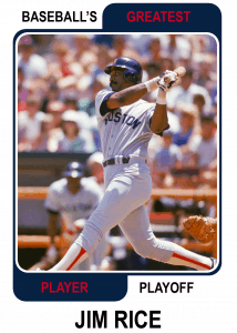 Jim-Rice-Card Baseballs Greatest Player Playoff