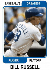 Bill-Russell-Card Baseballs Greatest Player Playoff