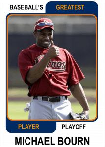 Michael-Bourn-Card Baseballs Greatest Player Playoff