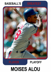 Moises-Alou-Card Baseballs Greatest Player Playoff