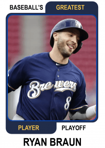 Ryan-Braun-Card Baseballs Greatest Player Playoff