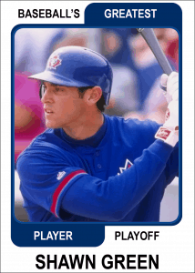 Shawn-Green-Card Baseballs Greatest Player Playoff