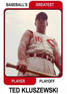 Ted-Kluszewski-Card Baseballs Greatest Player Playoff