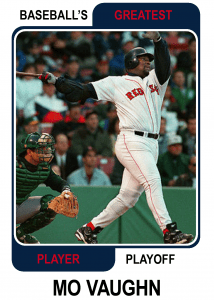 Mo-Vaughn-Card Baseballs Greatest Player Playoff Card