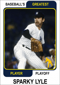 Sparky-Lyle-card Baseballs Greatest Player Playoff