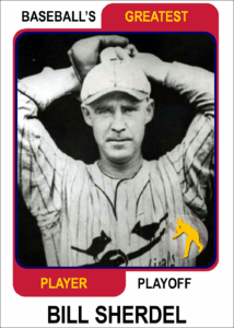 Bill Sherdel Card for Baseballs Greatest Play