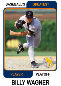 Billy Wagner Card for Baseballs Greatest Player Playoff